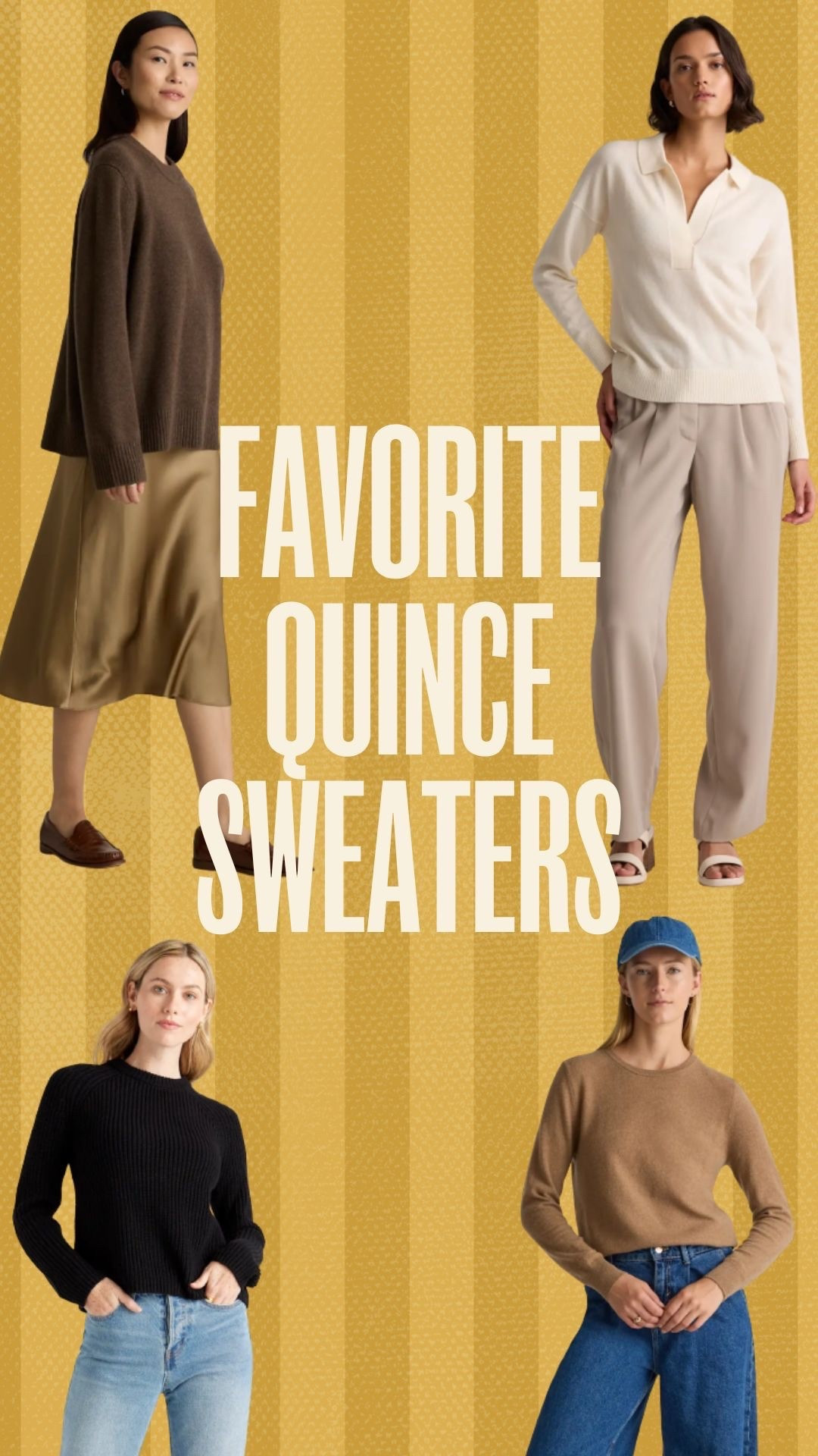 Once you find cashmere that’s actually affordable and holds up, you don’t stray. These are my forever @onequince sweaters — the ones I reach for every single week. #quincepartner



#LTKSeasonal