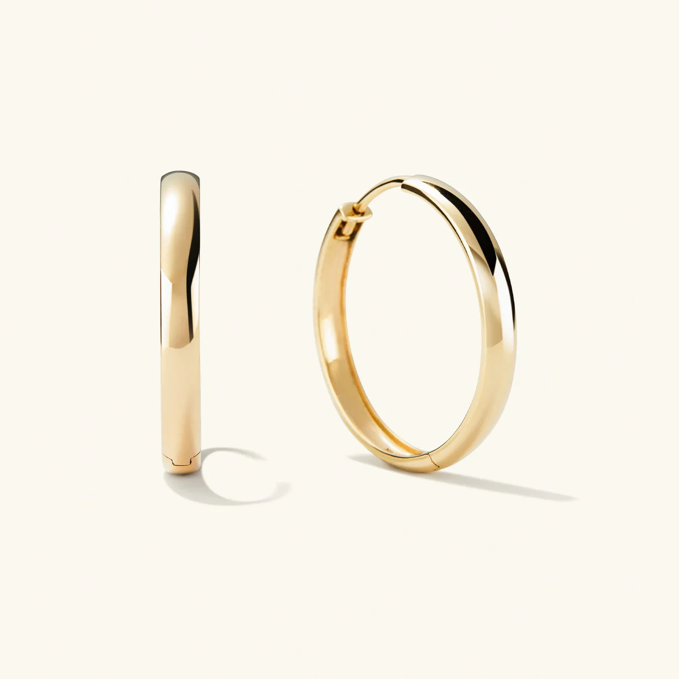 Bold Large Hoops | Mejuri Fine Crew