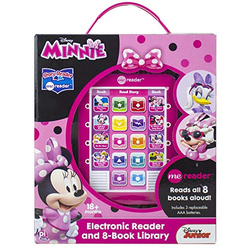 Disney Minnie Mouse - Me Reader Electronic Reader and 8 Sound Book Library - PI Kids | Amazon (US)