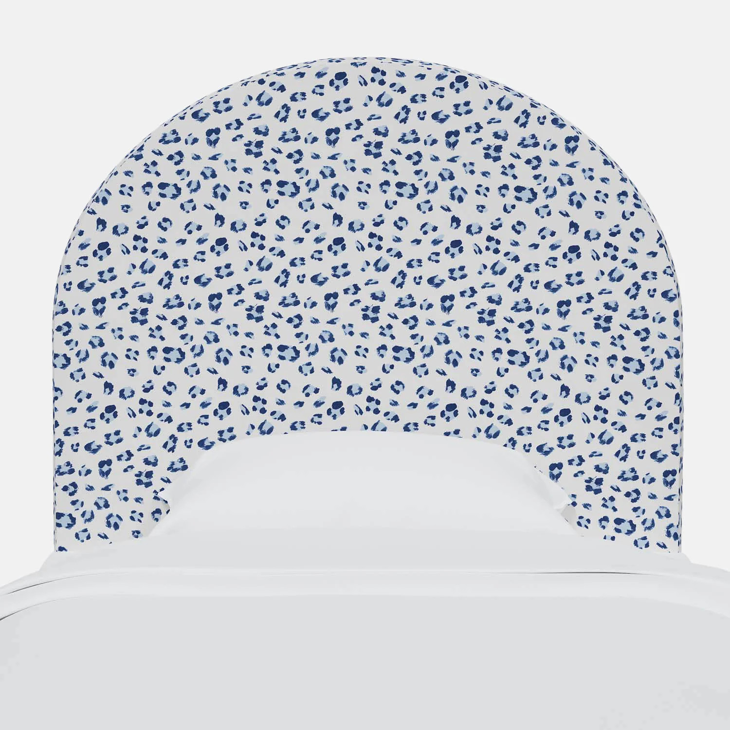 Amelia Cheetah Charging Rounded Headboard | Dorm Essentials - Dormify | Dormify