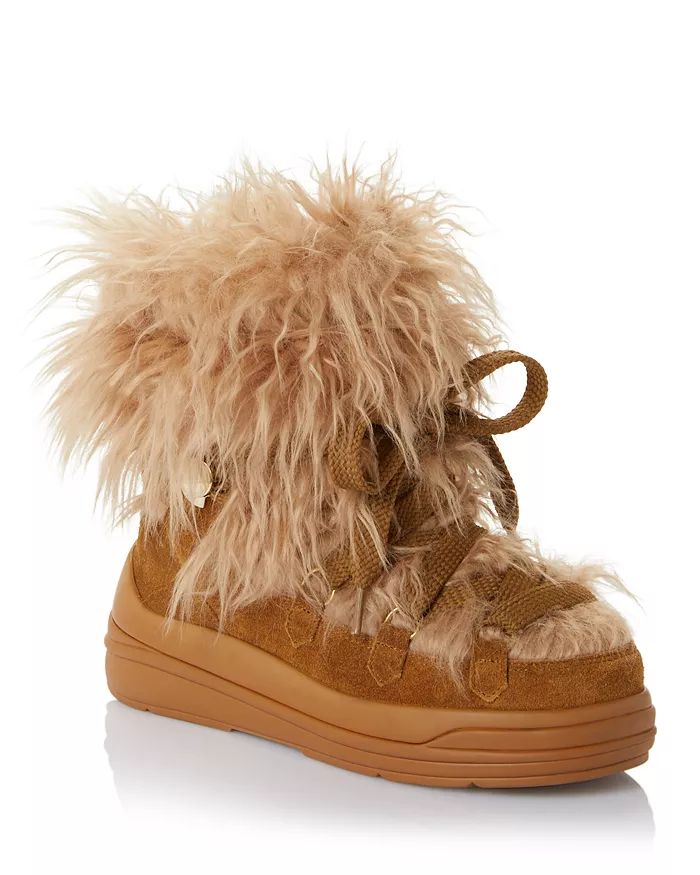 Women's Insolux Faux Fur Trim Snow Boots | Bloomingdale's (US)