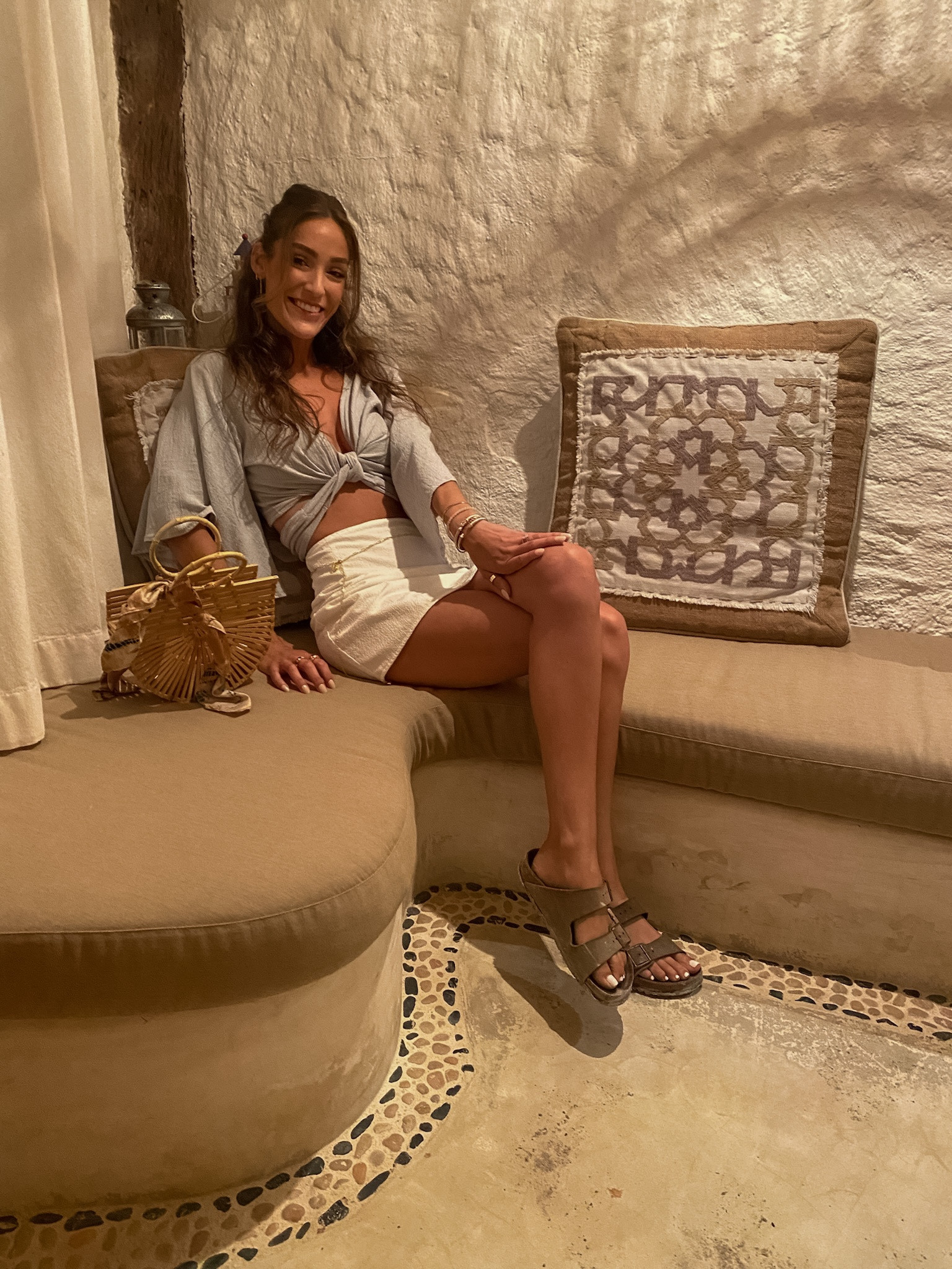 One of my favorite things to do when traveling is to pick up some sort of fashionable “keepsake” from a local shop or boutique! It started in Italy when my luggage was lost, and has turned a little tradition. 

This adorable top came from a mobile boutique on the beach — and yes, you heard that right! The ladies who own the boutique are so sweet and ship internationally (@lucesdetulholbox)! 

#LTKstyletip #LTKunder50 #LTKtravel