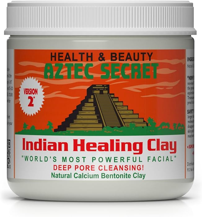 Aztec Secret– Indian Healing Clay 1 lb – Deep Pore Cleansing Facial & Body Mask – The Origi... | Amazon (US)
