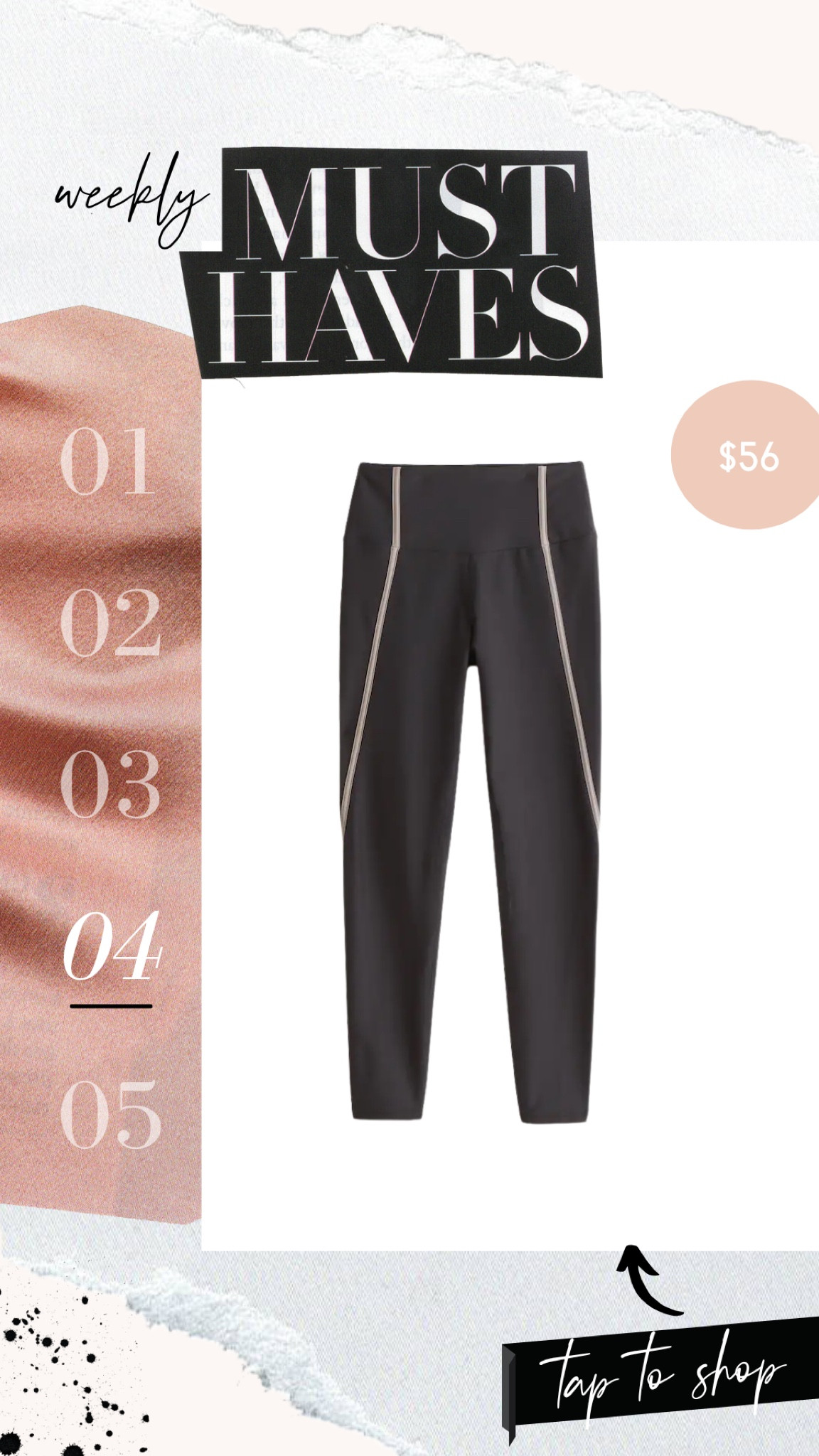 YPB Abercrombie leggings 