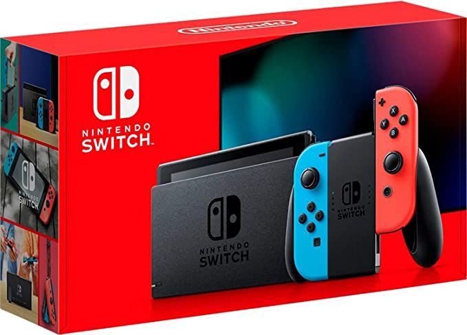 Nintendo Switch with Neon Blue and Neon Red Joy‑Con | Amazon (US)