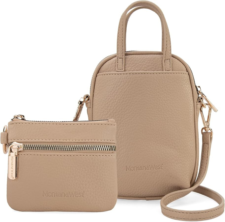 Montana West Small Crossbody Bag for Women Trendy Cell Phone Bag Shoulder Purse with Adjustable S... | Amazon (US)