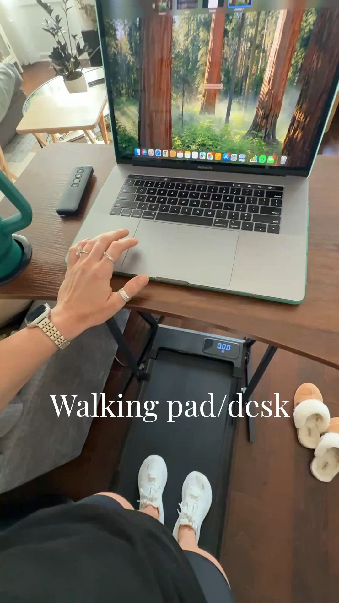 A game changer for all those mundane computer tasks. Kill two birds with one stone. Walk and work! #WalkingPad #Fitness #WorkFromHome ￼

#LTKgrwm #LTKfitnessgoals #LTKmorningroutine