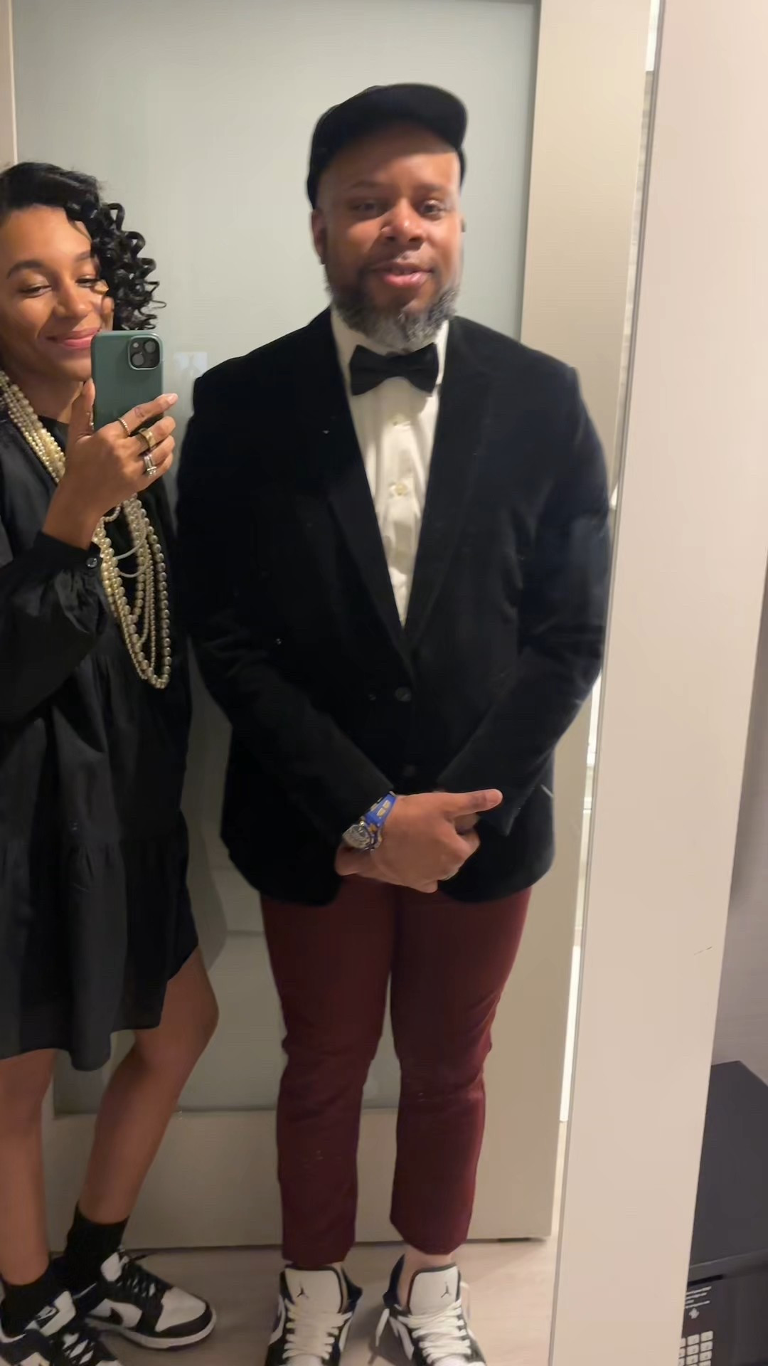 Date night outfit - We attended a sneaker ball 

All black outfit, sneaker outfit, sporty style 

 #LTKdayinmylife #LTKgrwm #LTKootd