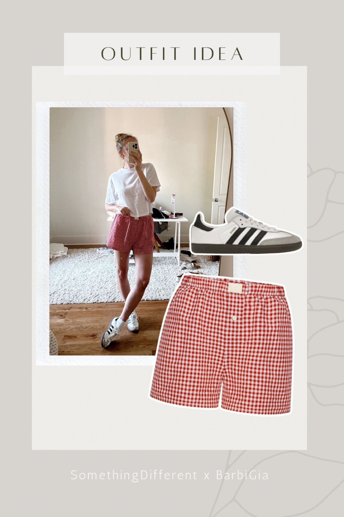 Cute summer boxers red and white outfit by BarbiGia. Sambas outfit idea. Easy summer mom outfit 



#LTKFamily #LTKFindsUnder100 #LTKFindsUnder50