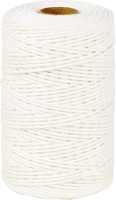 PerkHomy Cotton Butchers Twine String 500 Feet 2mm Twine for Cooking Food Safe Crafts Bakers Kitc... | Amazon (US)