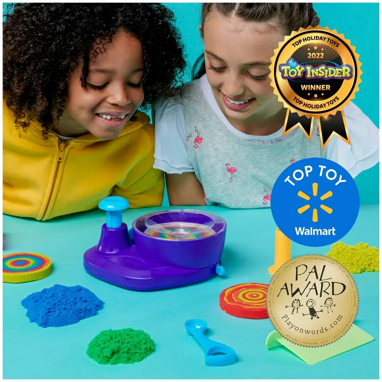 Kinetic Sand, Swirl N’ Surprise Playset with 2lbs of Play Sand | Walmart (US)