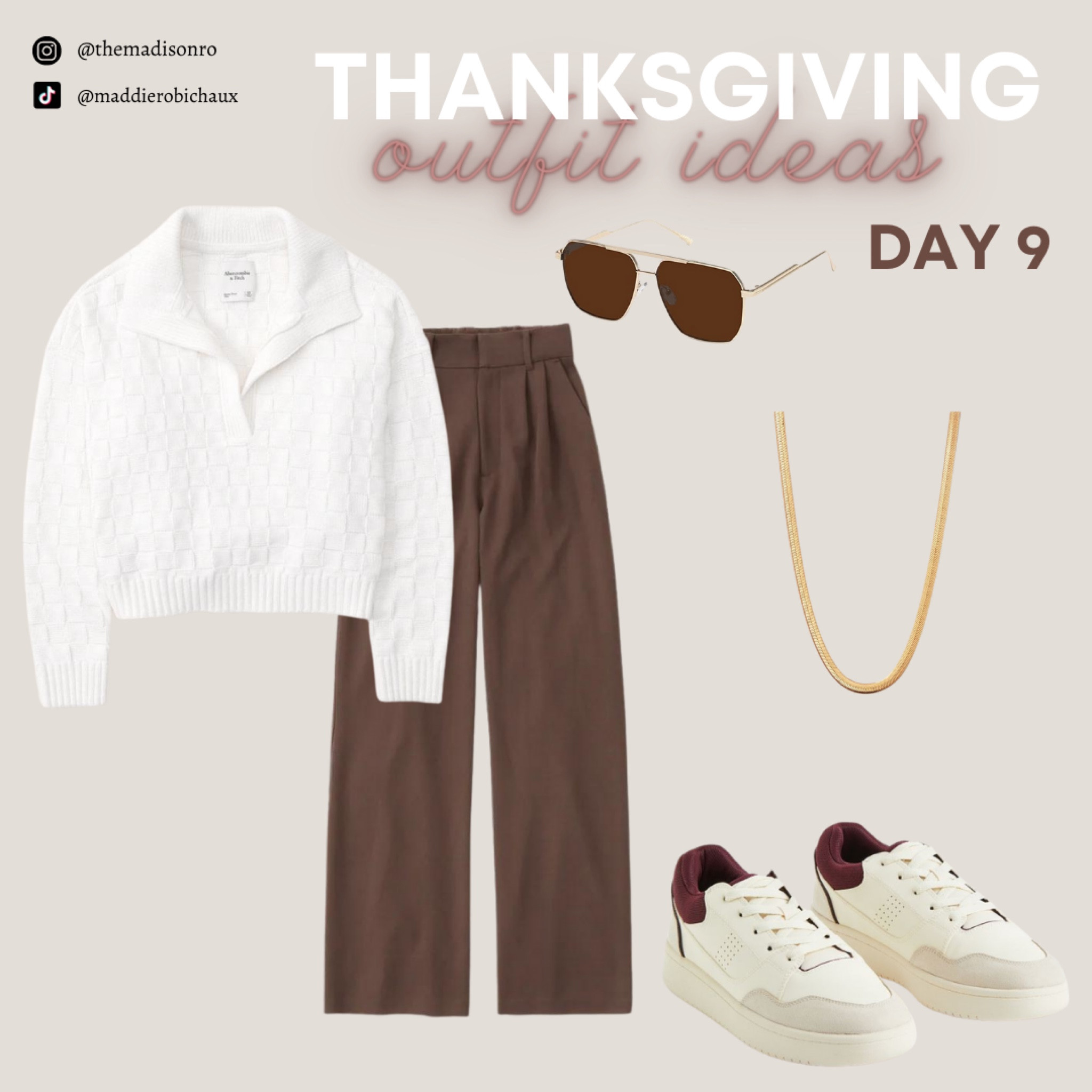 Thanksgiving Outfit Ideas, Neutral Style, Streetwear, Holiday Fit Guide, White Sneakers, Amazon Looks, Abercrombie Style

#LTKCyberweek #LTKsalealert #LTKGiftGuide