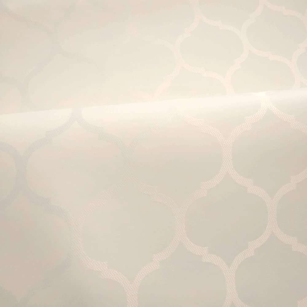 Toalha Mesa Retangular Impermeável 1,80x1,40m Jacquard (Marrocos Pérola) | Amazon (BR)