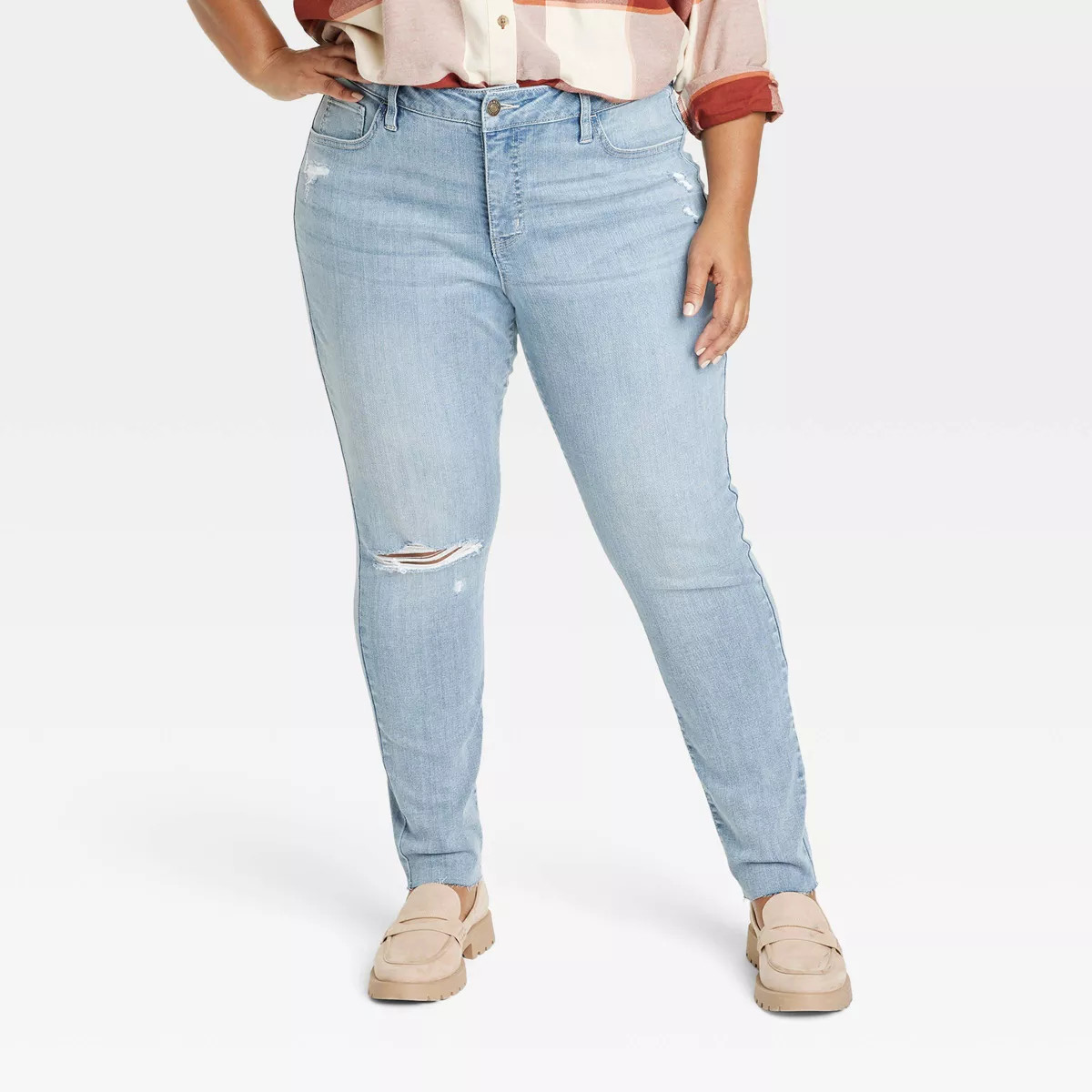 Women's High-Rise Skinny Jeans - Ava & Viv™ | Target
