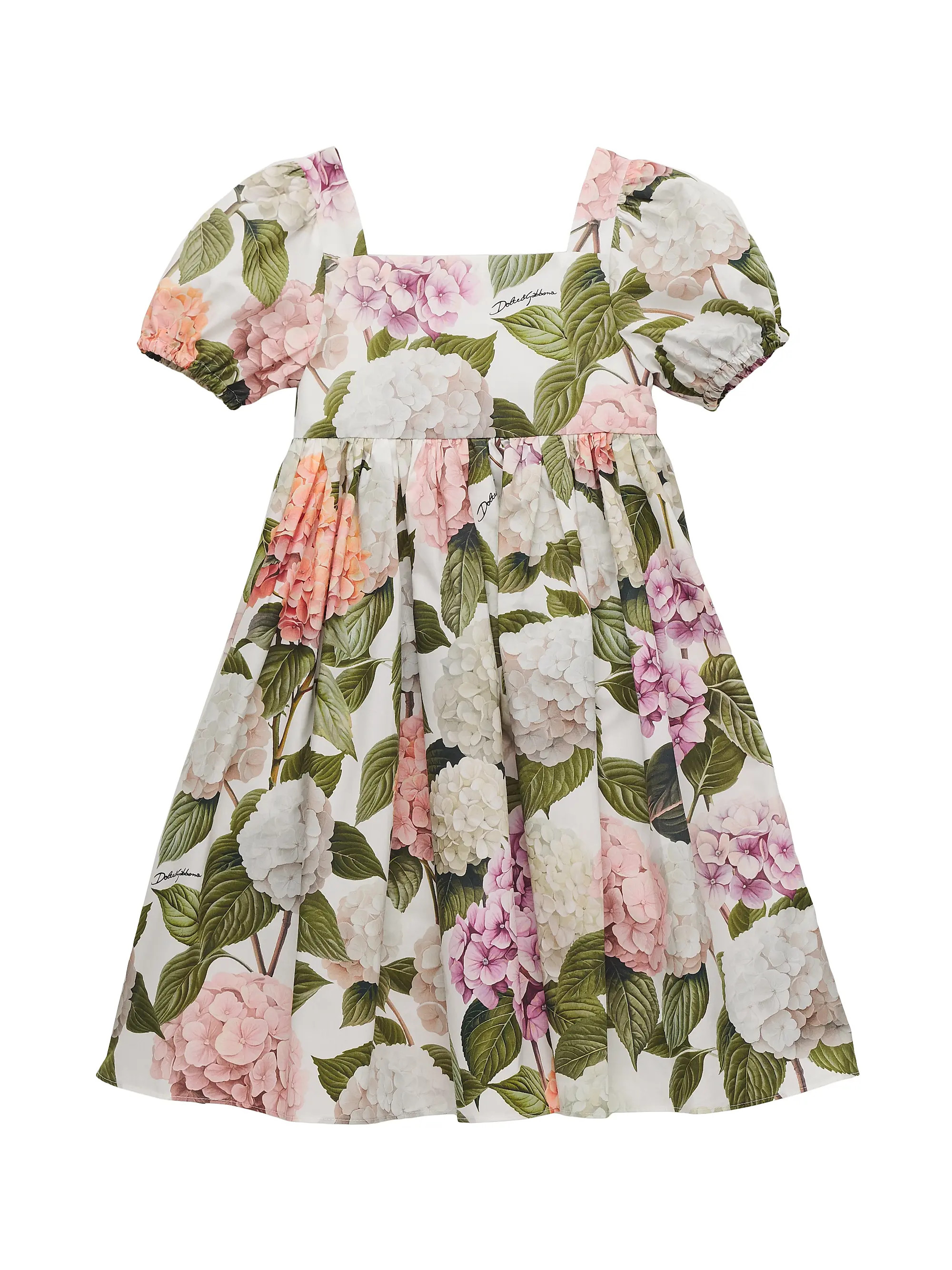 Dolce&Gabbana Baby Girl's &amp; Little Girl's Floral Cotton Dress | Saks Fifth Avenue | Saks Fifth Avenue
