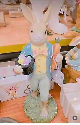 Cottontail Lane Easter Mad Hatter Bunny 16” Figure W/ Carrot & Eggs VIRAL  | eBay | eBay US
