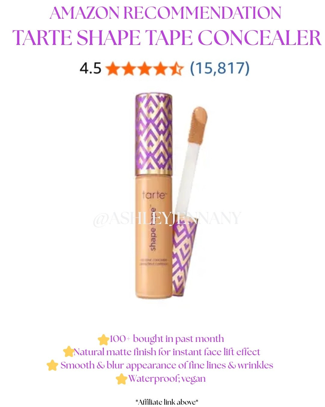 Tarte shape tape concealer

#LTKBeauty #LTKgrwm