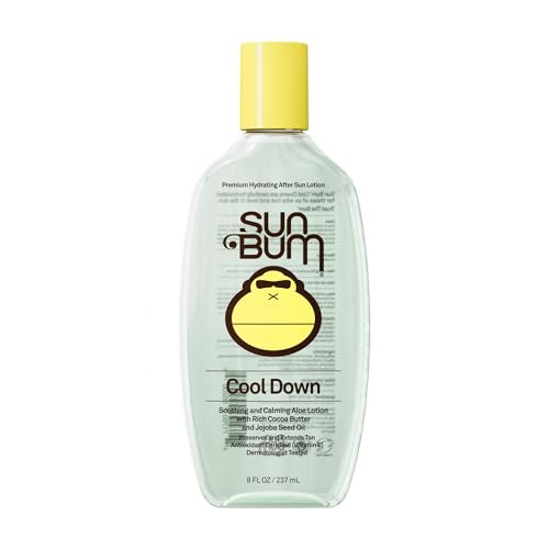 Sun Bum Cool Down Aloe Vera Gel - Vegan After Sun Care to Soothe and Hydrate Sunburn - 8 oz | Amazon (US)