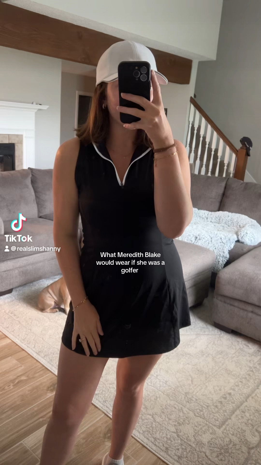 What Meredith Blake would wear if she was a golfer #golfootd #golfing #golffashion #womensgolf 