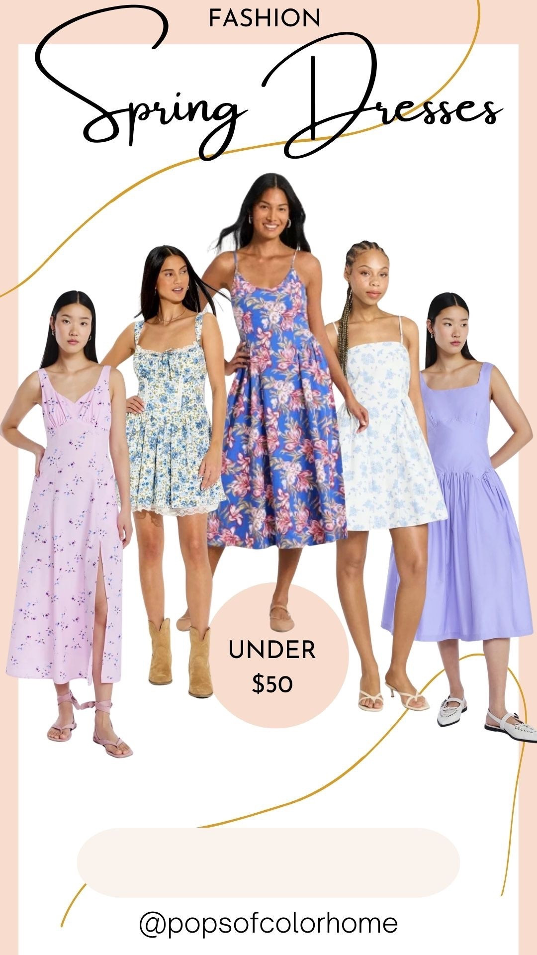 Spring dresses in pretty pastels perfect for Easter under $50

#LTKPetite #LTKSeasonal #LTKMidsize