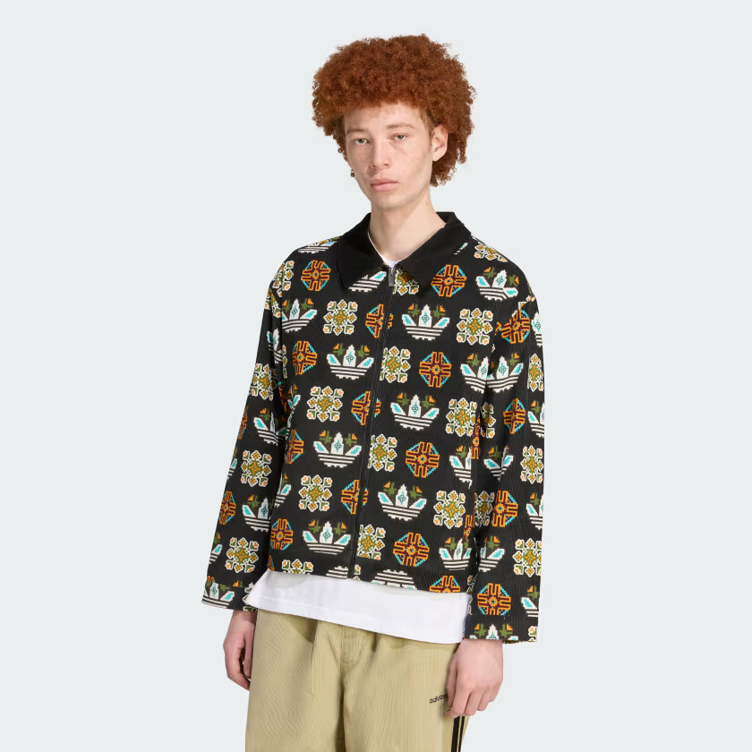 Monogram Allover Print Loose Coach Jacket | adidas (US)