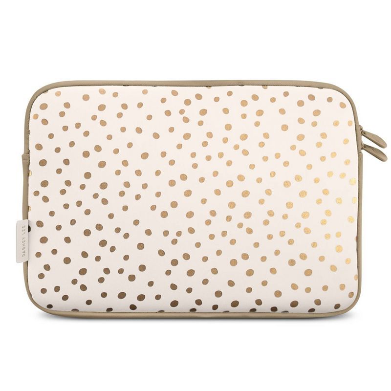 Dabney Lee 13.3" Laptop Sleeve - Champagne Dot | Target