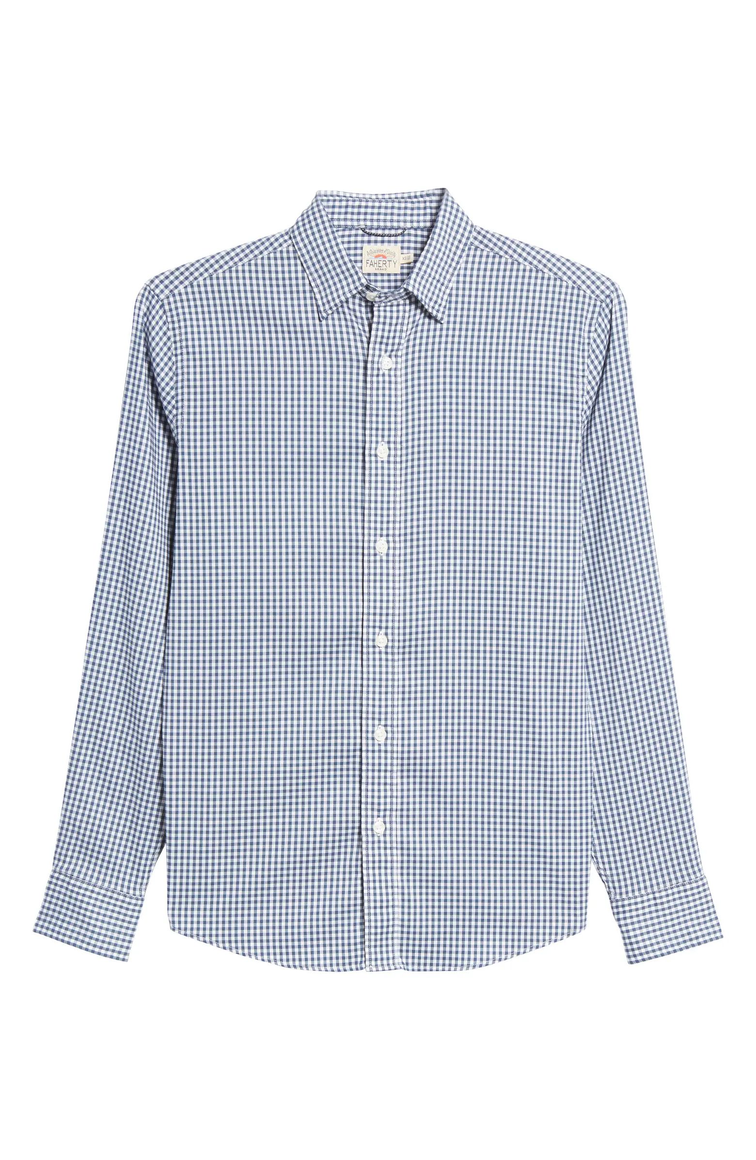 The Movement Gingham Button-Up Shirt | Nordstrom