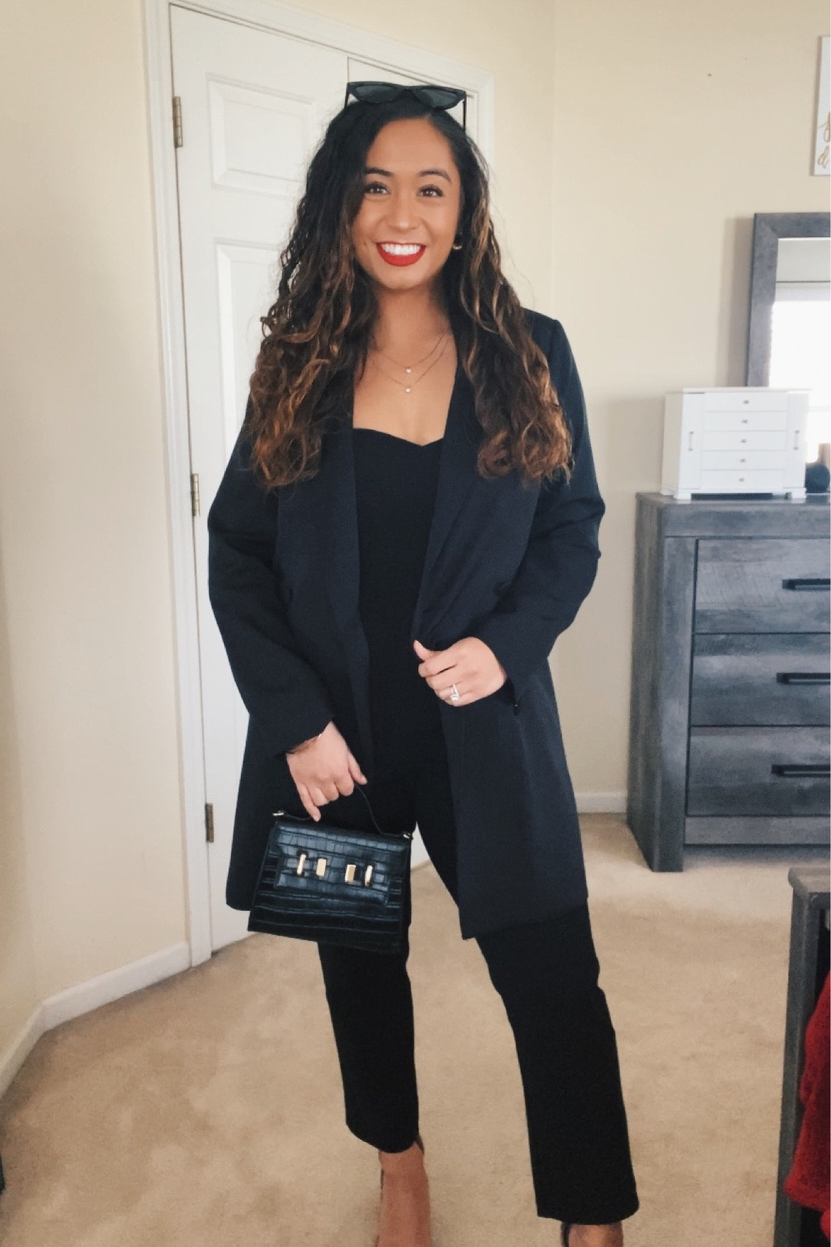Black business casual outfit idea 🖤

#LTKunder100 #LTKfit #LTKworkwear