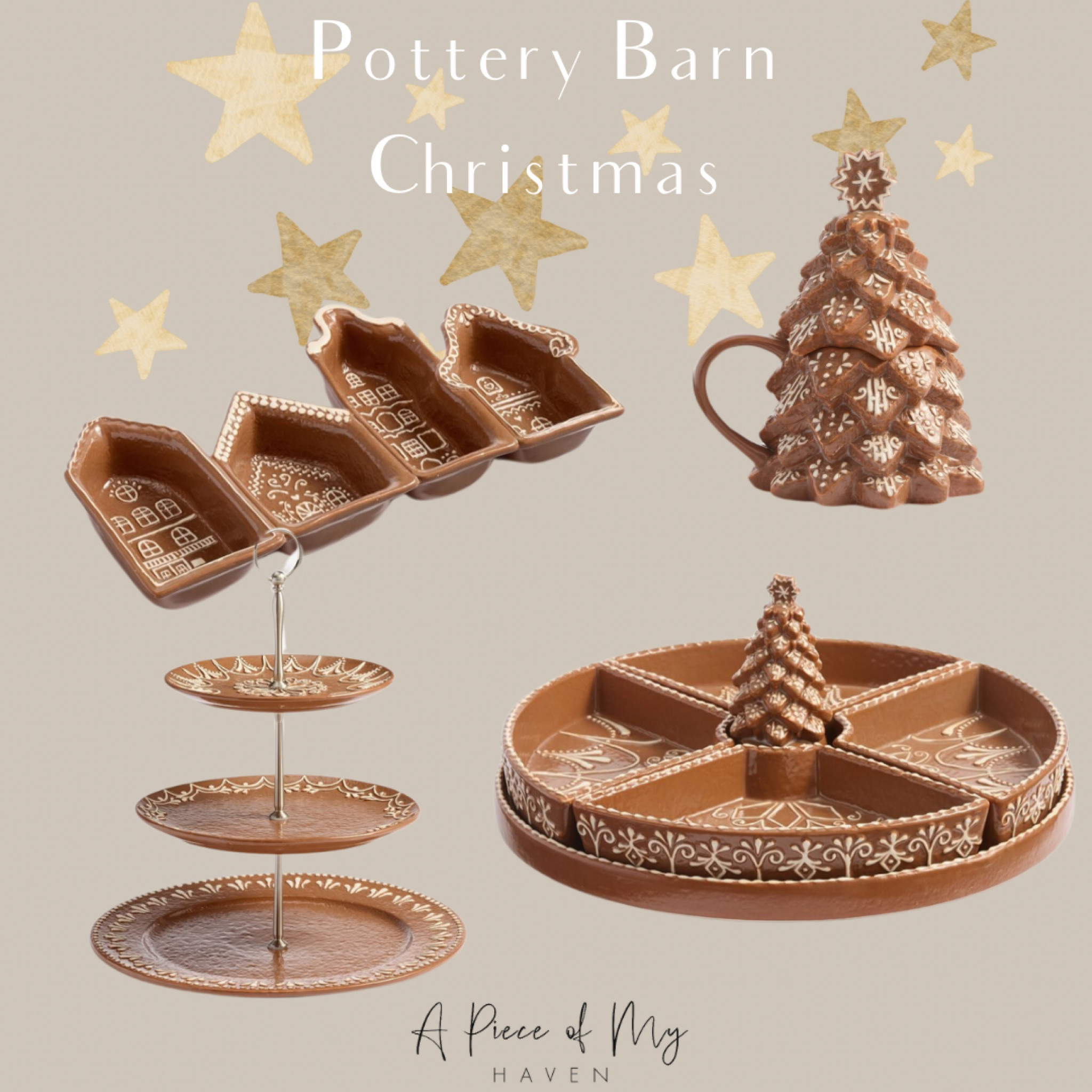 Pottery barn has the best gingerbread collection! I love these new pieces! The Lazy Susan gingerbread board is my favorite. Can’t wait put these out for Christmas!

#LTKFindsUnder100 #LTKSeasonal #LTKHome