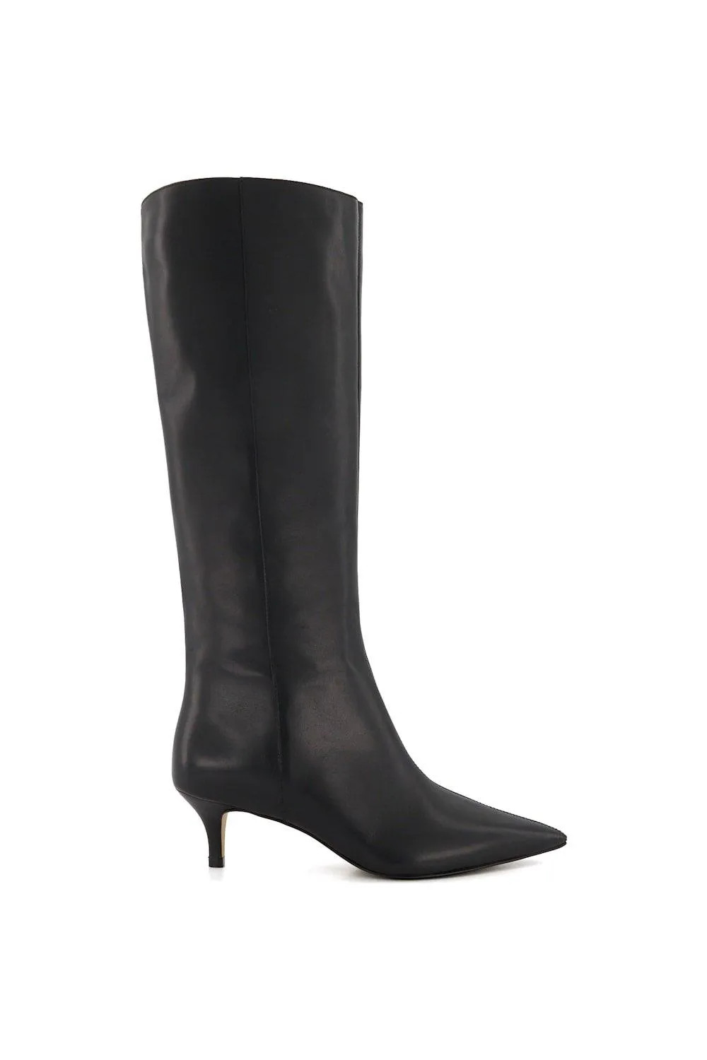 'Smooth' Leather Knee High Boots | Debenhams UK