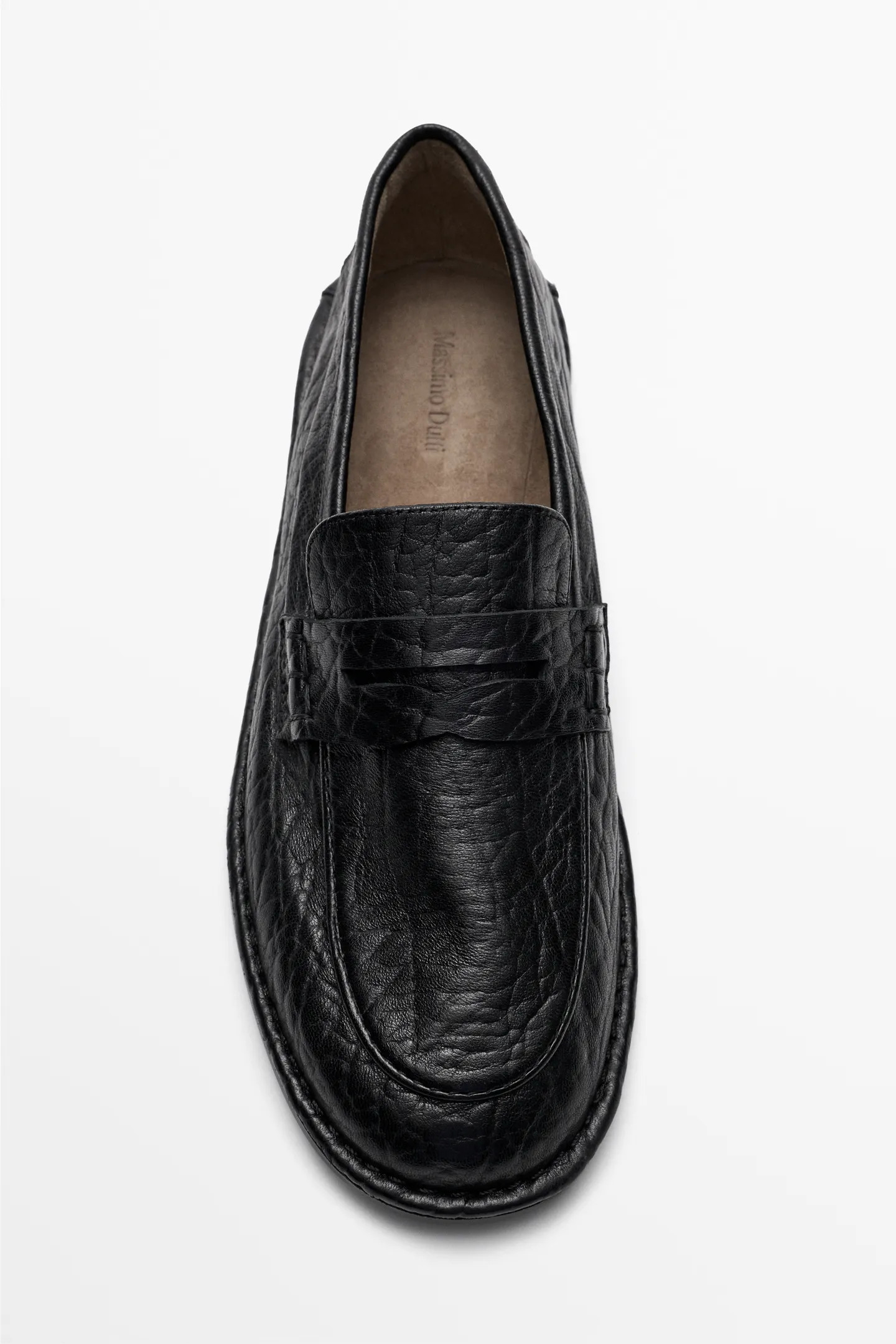 Soft leather loafer | Massimo Dutti UK
