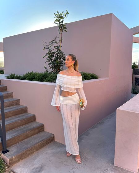 The most stunning white co-ord! Greece outfits, holiday evening outfits

#LTKtravel #LTKeurope #LTKshoecrush