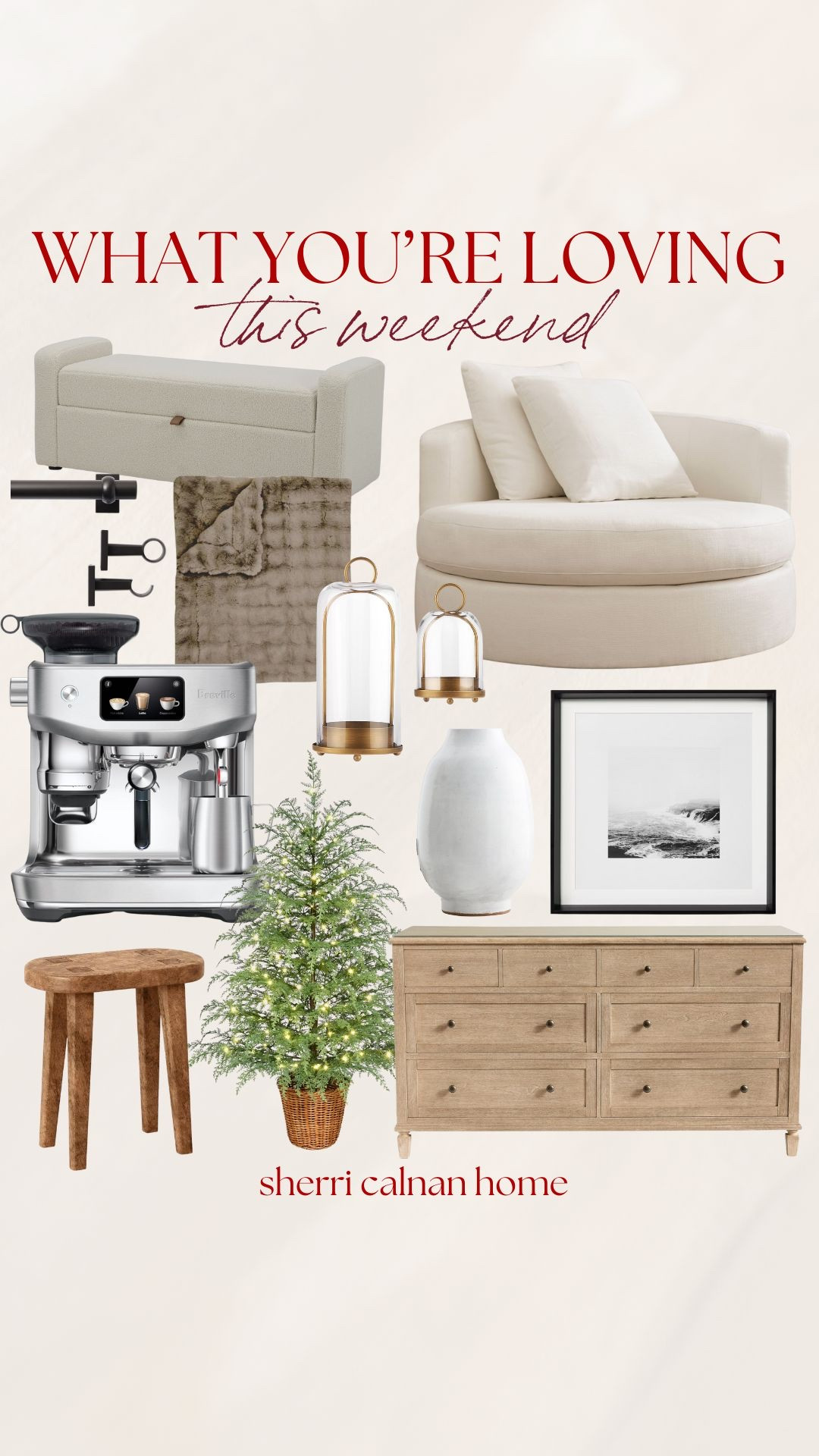 What You Are Loving This Weekend!
A roundup of the pieces you are loving most this weekend with soft tones, cozy layers, and classic styles that fit any home. Weekend best sellers, cozy home decor, neutral interiors, Amazon home finds, timeless home pieces, weekend inspiration, cozy layers, classic furniture finds, home styling ideas, warm neutral home sherricalnanhome

#LTKSeasonal #LTKHome #LTKHoliday