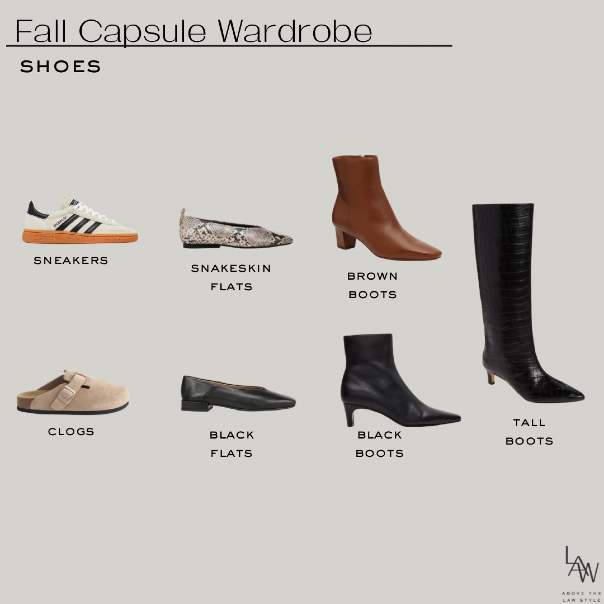 Fall Fall Capsule: Shoes

#LTKStyleTip #LTKShoeCrush #LTKFindsUnder100
