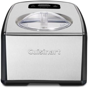 Cuisinart ICE-100 Compressor Ice Cream and Gelato Maker, Silver, 1-1/2-Quart | Amazon (US)
