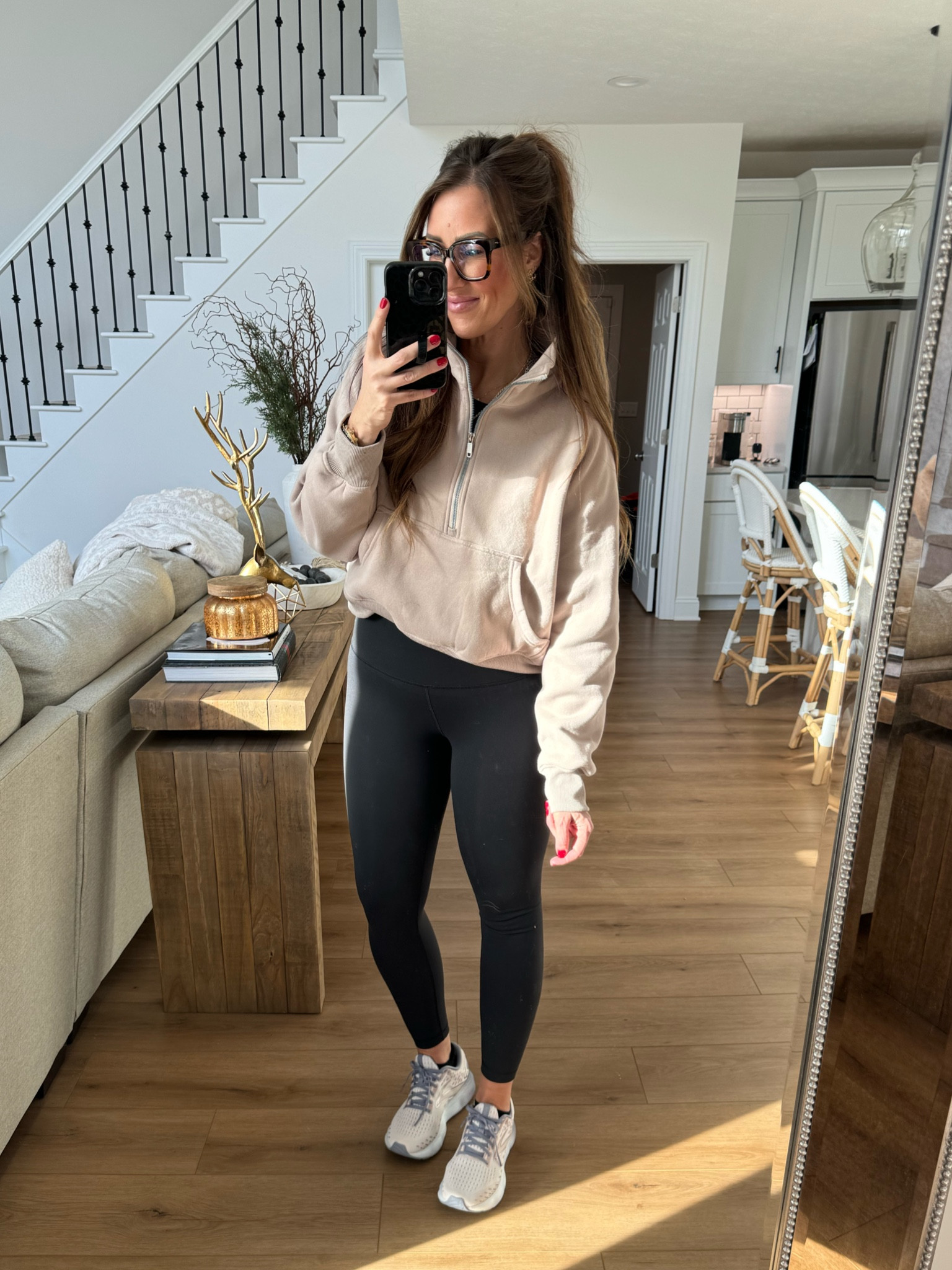 Six large Amazon pullover 
Size 8 Lulu leggings 

#LTKover40 #LTKmidsize #LTKfitness