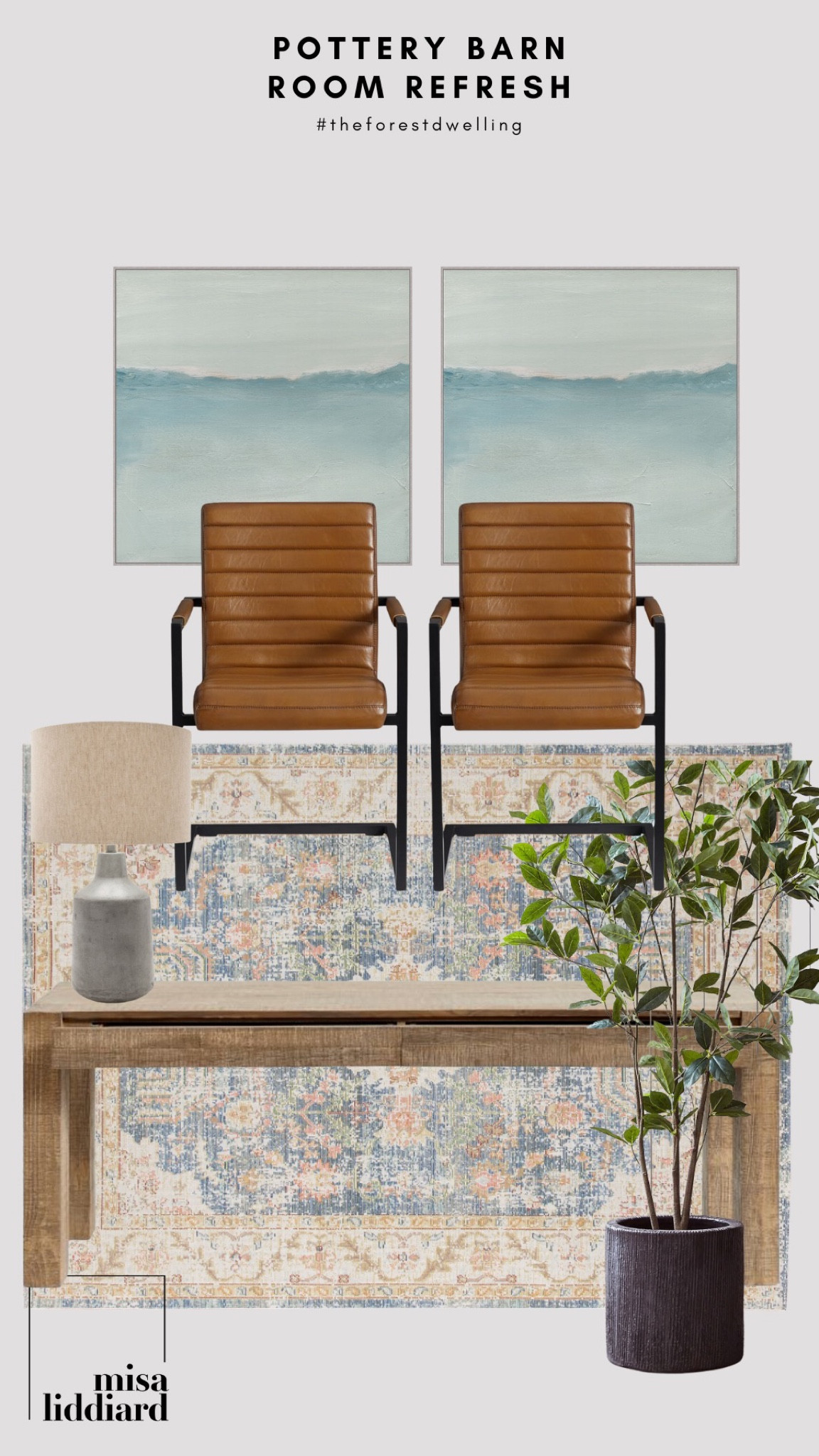 This is such a cool coastal vibe for a Pottery Barn room refresh! 

#LTKFind #LTKhome