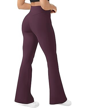 Women's Yoga Pants Bootcut Flare Leggings Flared Bell Bottom Leggings High Waisted Workout Pants ... | Amazon (US)