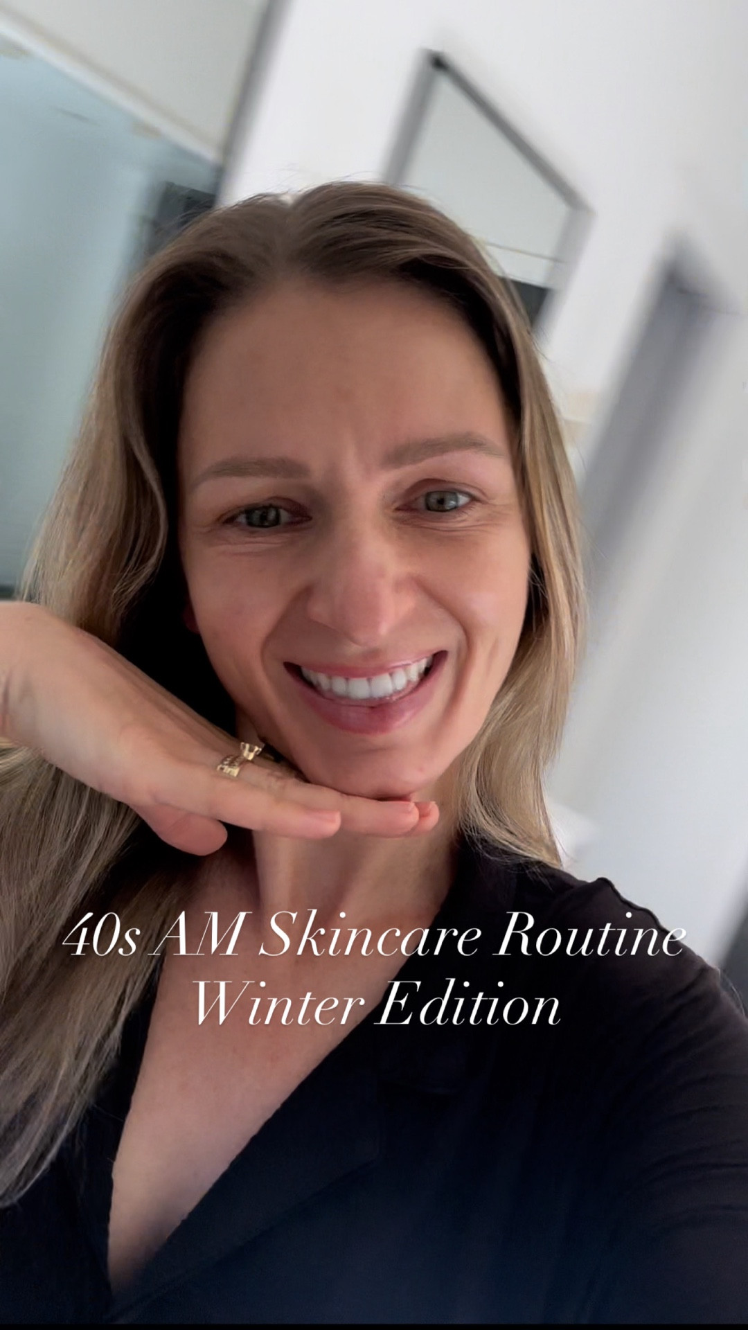 My winter skincare routine has a new hero product that I’m obsessed with! MDAiRE NMF Intense Barrier Cream not only gives me hydration that lasts all day but it repairs the skin barrier which allows me to use retinol and other actives with zero irrigation. The ingredients are the highest quality on the market and the results speak for themselves. I’m in my 40s and my skin has never looked better and felt more comfortable! 🩵🩵🩵

Full routine linked! 
#sponsored 

#skincare #40+skincare #antiaging #skincareroutine #GRWM #healthyhabits #cleangirl #nontoxic #barrierrepair #medicalgrade 

#LTKBeauty #LTKmorningroutine #LTKdayinmylife