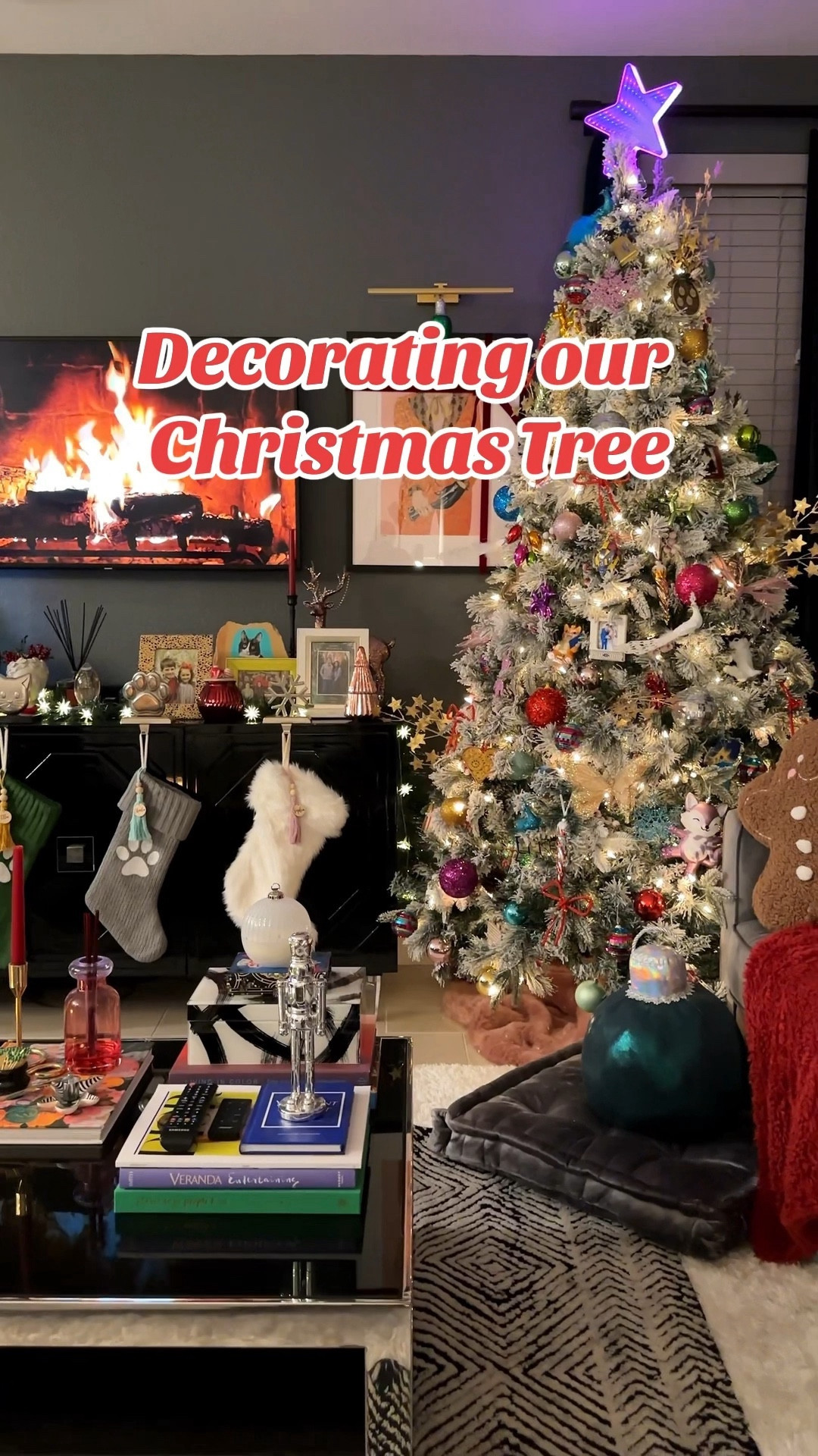 Revealing our 2023 Christmas tree! This year I added on a lot more ornaments along with glittery gold star picks for a whimsical touch. ✨ Shop my tree accessories below! 

Christmas Tree | Christmas Decor | Holiday Decor | Christmas Living Room | Christmas Ornaments

#LTKHoliday #LTKCyberWeek #LTKhome