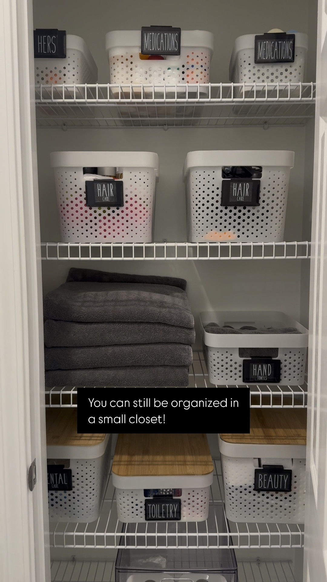 Linen closet organization - organization tips! 

#LTKWatchNow #LTKHome #LTKOver40