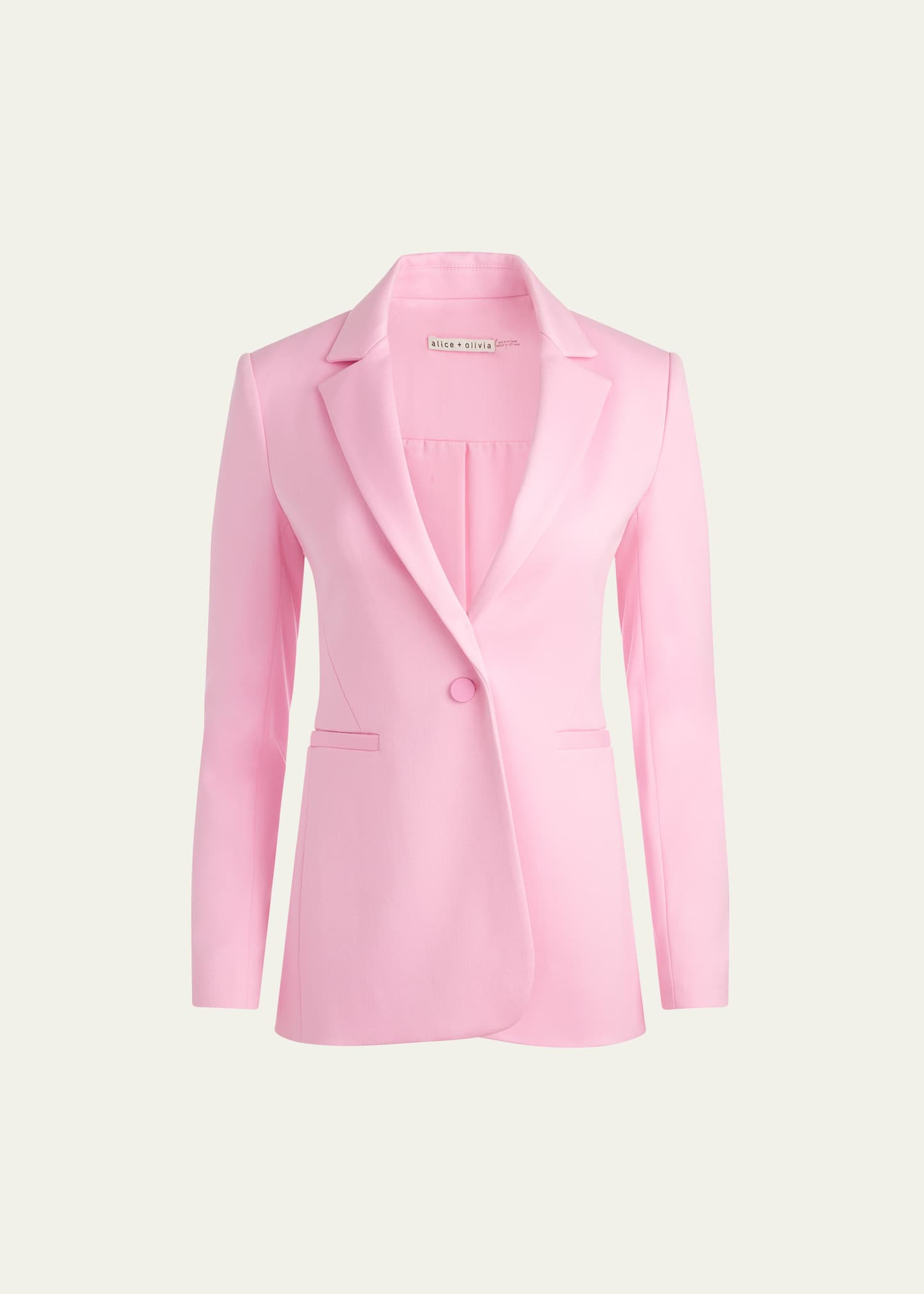 Alice + Olivia Macey Fitted Single-Breasted Blazer | Bergdorf Goodman