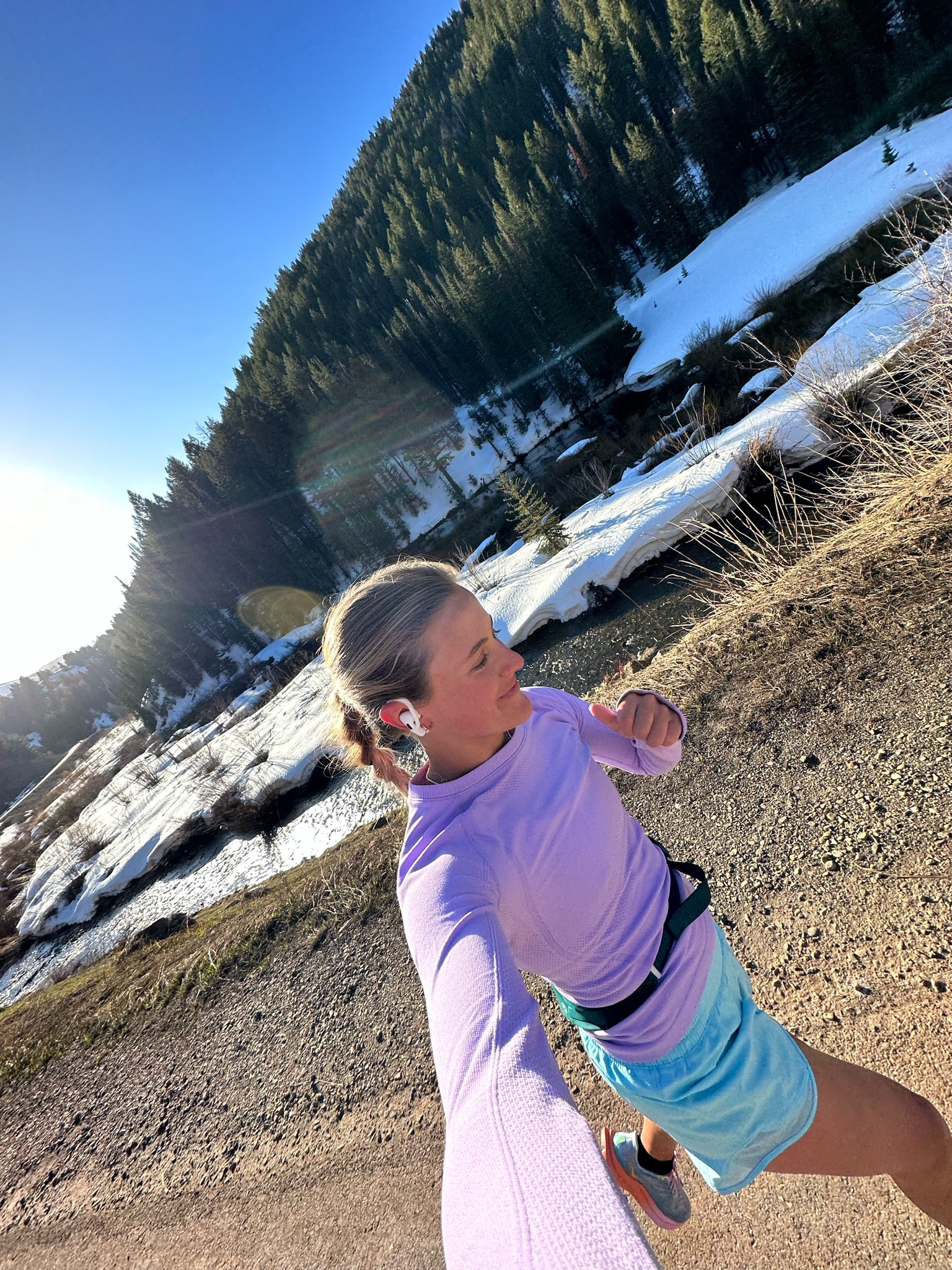 18 mile running fit for 40 degrees! 