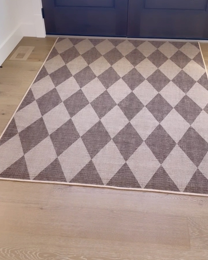 Our washable entryway rug is currently on sale. This jute look is available in other colours and patterns. Shown in Latte.

#LTKHome #LTKCyberWeek #LTKSaleAlert