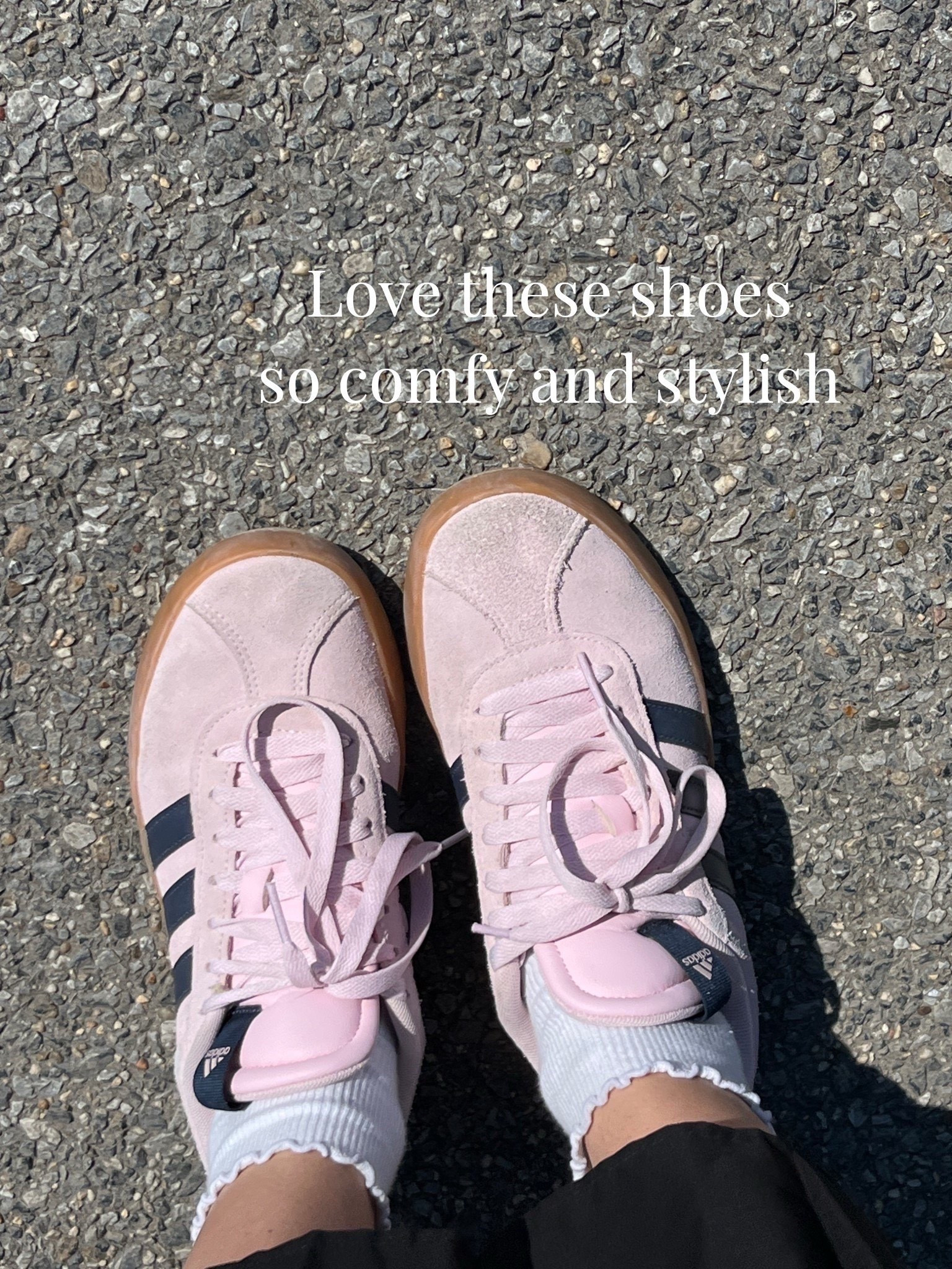 A fun way to add a pop of color to your outfit! Not to mention they are comfortable for walking all day long! Wore them with a sock that had a cute ruffle detail too!

#LTKgrwm #LTKootd #LTKdayinmylife