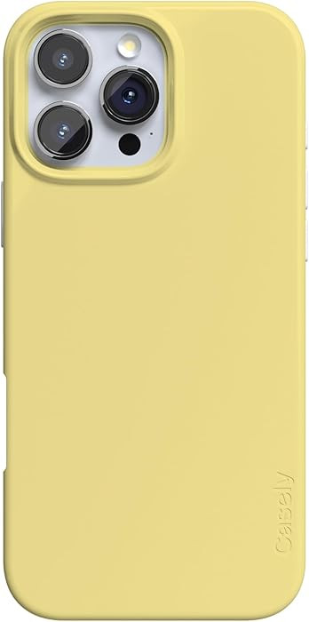 Casely iPhone 16 Pro Case | Butter Me Up | Butter Yellow | Compatible with MagSafe | Classic Ultr... | Amazon (US)