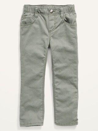 Unisex Straight Pull-On Pop-Color Jeans for Toddler | Old Navy (CA)