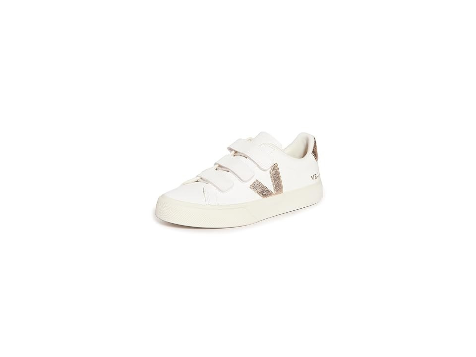 VEJA Recife Logo Women's Shoes Extra White/Platine : EU 42 (US Women's 11) M, Leather | Zappos