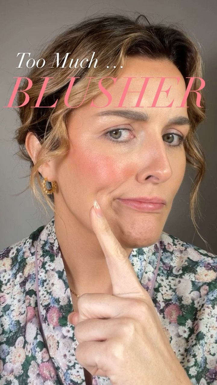 ‼️Tame Too Much Blush‼️

Here’s how … simply take your foundation brush, or sponge, and DO NOT add any product - just use the residue of foundation thats left on the brush/sponge as your eraser. Then gently blend out the harsh edges and soften the blush until you’re happy with the depth and tone ✨

Check my Instagram page out for more ‘how to beauty’ reels and products used plus recommended variations, featured below ✨

#blush #creamblush #makeupreels #makeupvideos #howtobeauty 

#LTKbeauty #LTKFind #LTKstyletip