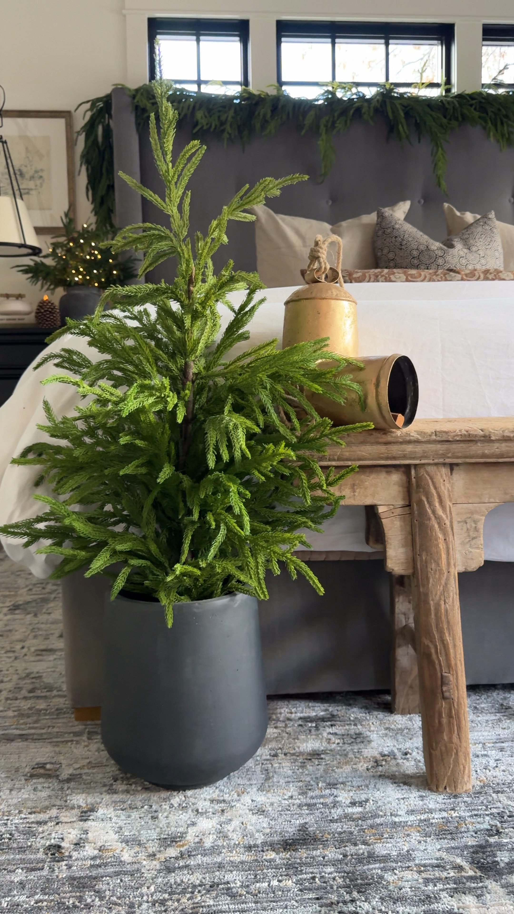 My bedroom is dressed for the holidays! 


Christmas greenery, garland trees, bells, Amazon home, 

#LTKHoliday #LTKstyletip #LTKhome